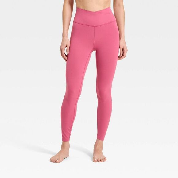 All In Motion Pants - All In Motion - Women's Everyday Soft Ultra High-Rise Crossover 7/ Purple